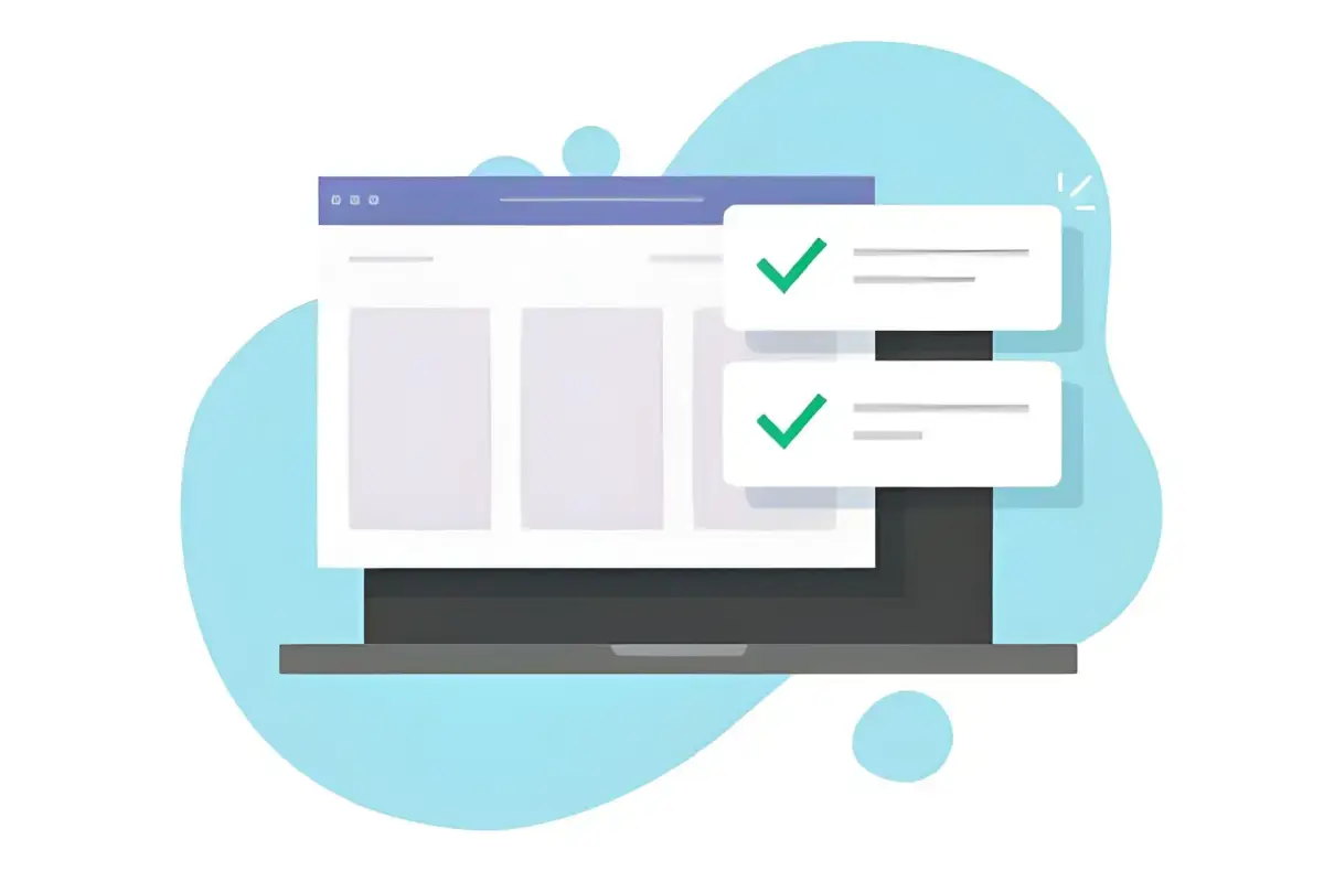Simple Website Design 3D